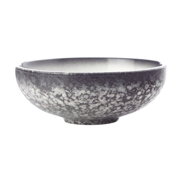 Bijelo-crna keramička zdjela Maxwell & Williams Caviar, ø 15,5 cm
