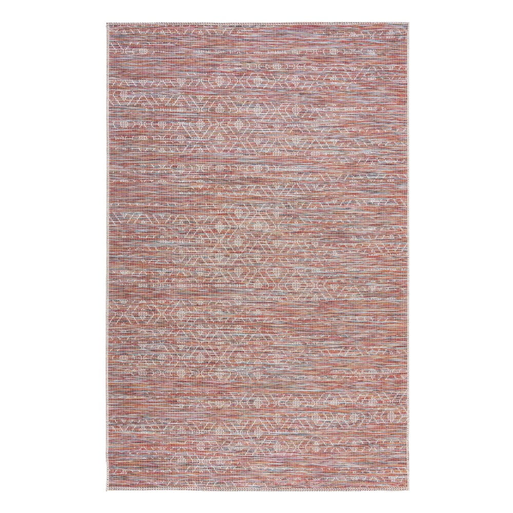 Crveno-bež vanjski tepih Flair Rugs Sunset, 200 x 290 cm