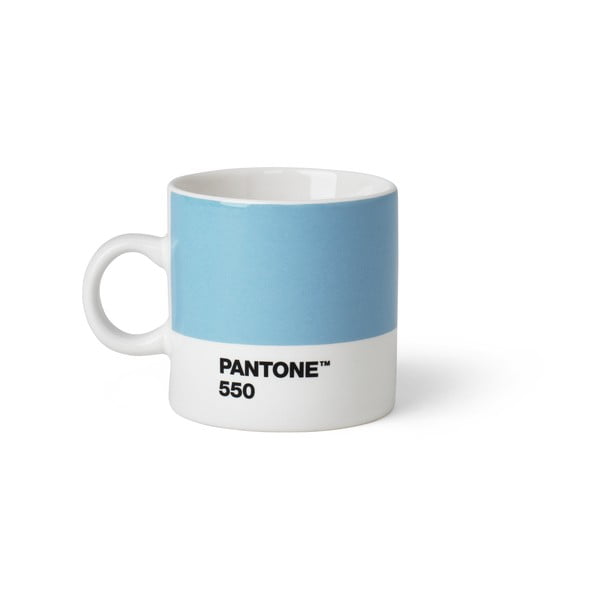 Svijetlo plava šalica Pantone Espresso, 120 ml