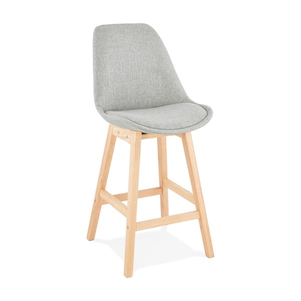 Sive bar stolica Cocoon Qoop Mini, sedam visina 65 cm
