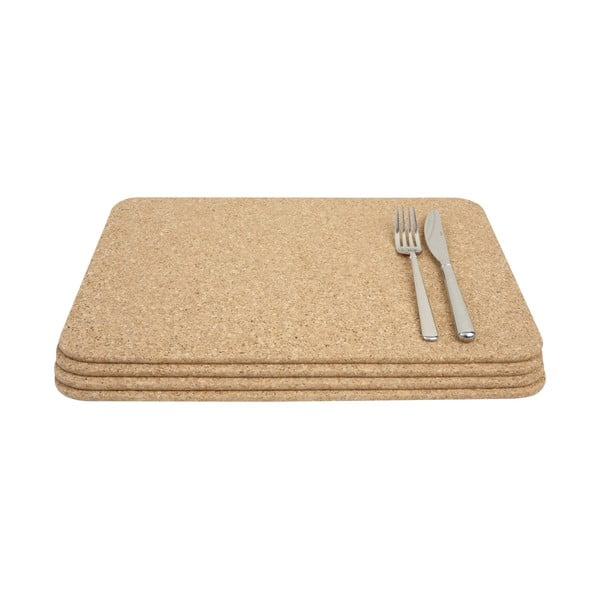 Set od 4 cork placemats T & G Woodware Croations, 40 x 30 cm