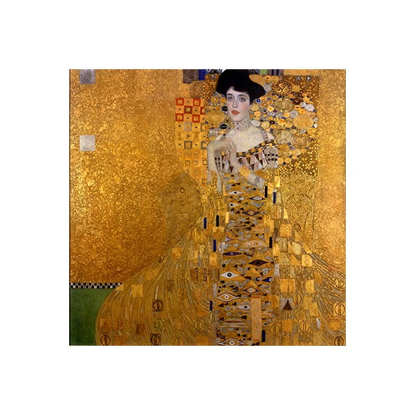 Slika Reprodukcija Gustava Klimt - Adele Bloch Bauer I, 40 x 40 cm