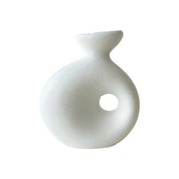 Bijela keramička vaza Rulina Delta