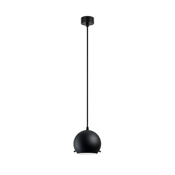 Crna viseća svjetiljka Sotto Luce Myoo Matte S, ⌀ 15 cm