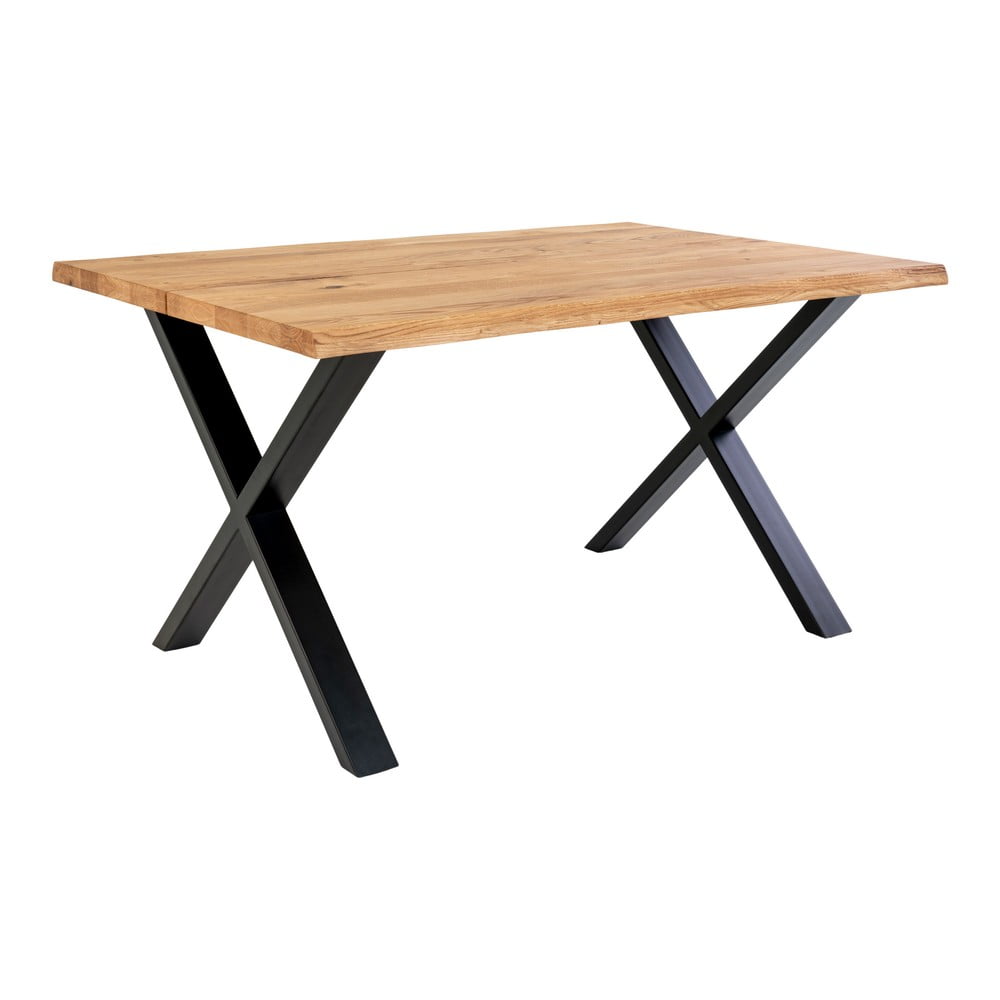 Blagovaonski stol s pločom od punog hrasta House Nordic Toulon, 140 x 95 cm