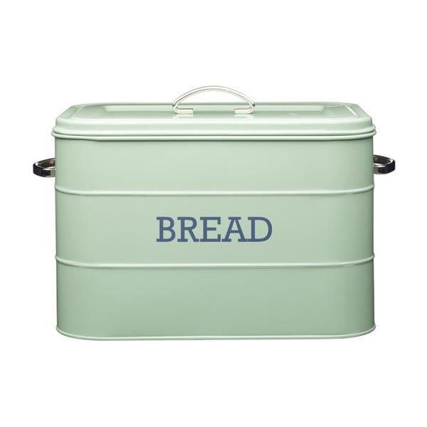 Zelena limena kutija za kruh Kitchen Craft Nostalgia