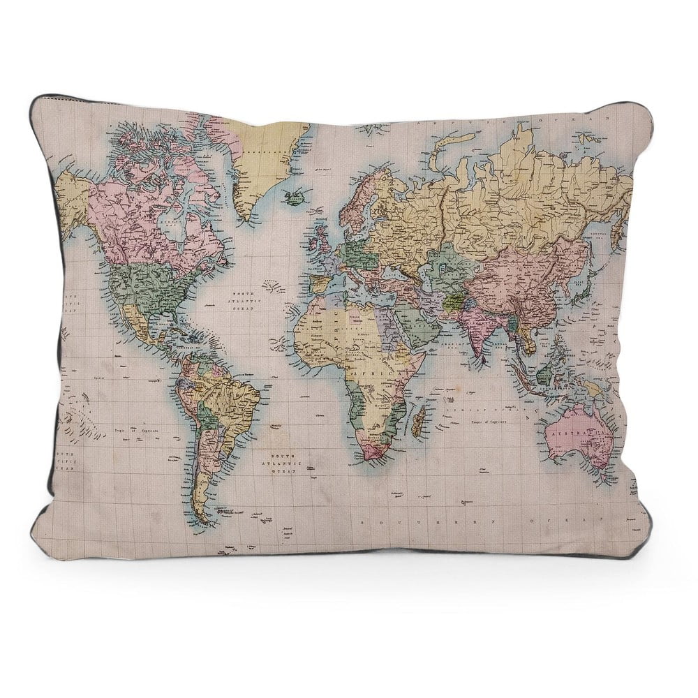 Surdic Map jastuk, 50 x 35 cm