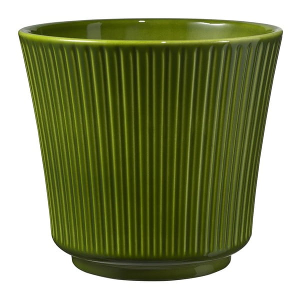 Zelena keramička tegla Big pots Gloss, ø 12 cm
