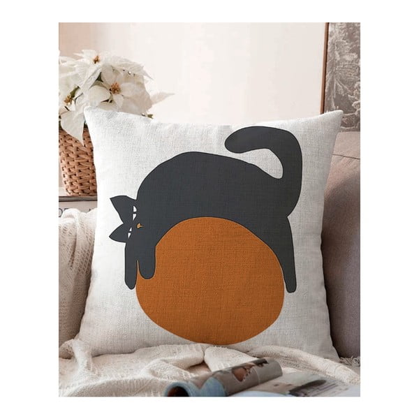 Jastučnica Minimalist Cushion Covers Kitty, 55 x 55 cm