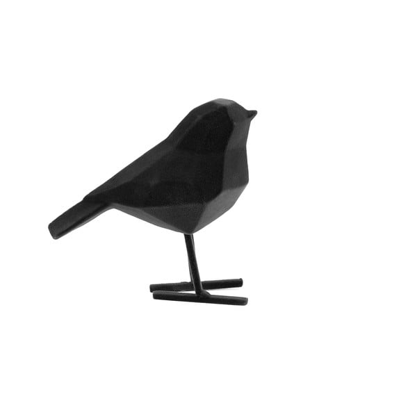 Crna dekorativna skulptura PT LIVING Bird, visina 17 cm