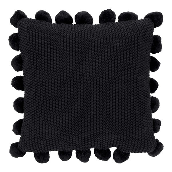 Crna ukrasna jastučnica od pamuka Westwing Collection Molly, 40 x 40 cm