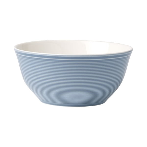 Bijelo-plava porculanska zdjela Villeroy & Boch Like Color Loop, 750 ml