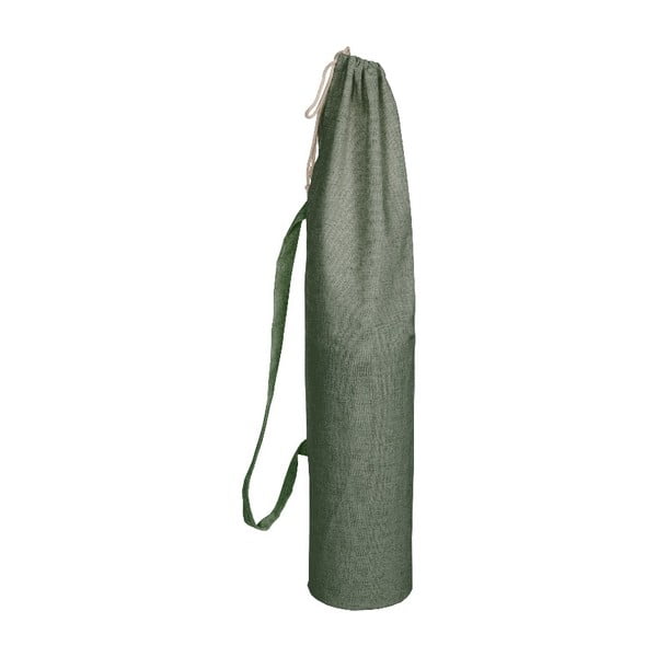 Platnena torba za jogamatku Really Nice Things Green Moss, visina 80 cm