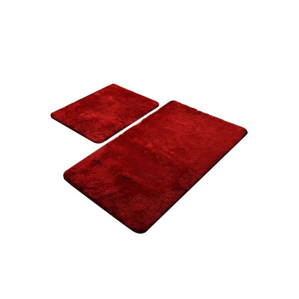 Set od 2 crvene kupaonske prostirke Chilai Home by Alessia