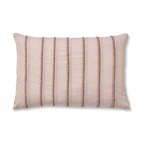 Ružičasta jastučnica Catherine Lansfield Pom Pom, 30 x 40 cm