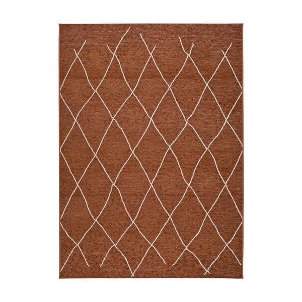 Brown-narančasta vanjska tepiha Universal Sigrid, 130 x 190 cm