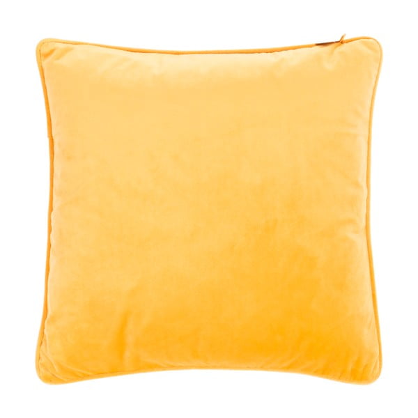 Žuti jastuk Tiseco Home Studio Velvety, 45 x 45 cm