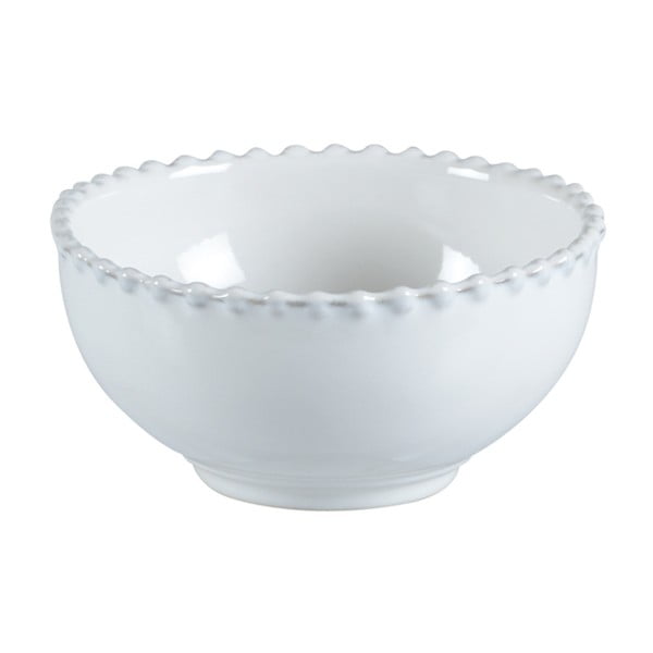 Bijela kamena zdjela Costa Nova Pearl ⌀ 16 cm
