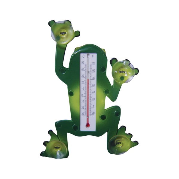 Prozorski termometar u obliku žabe Esschert Design
