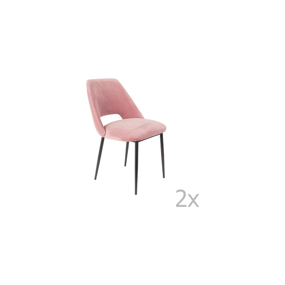 محرج الاشتراكية الذكاء  Set od 2 ružičaste White Label Cinderella stolice | Bonami