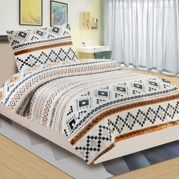 My House Scandinavia mikroplišana posteljina za krevet za jednu osobu, 140 x 200 cm