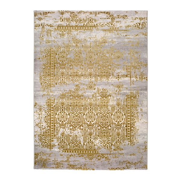 Sivo-zlatni tepih Universal Arabela Gold, 160 x 230 cm