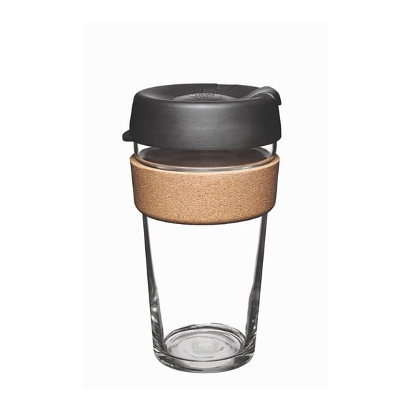 Putna čaša s poklopcem KeepCup Brew Cork Edition Espresso, 454 ml