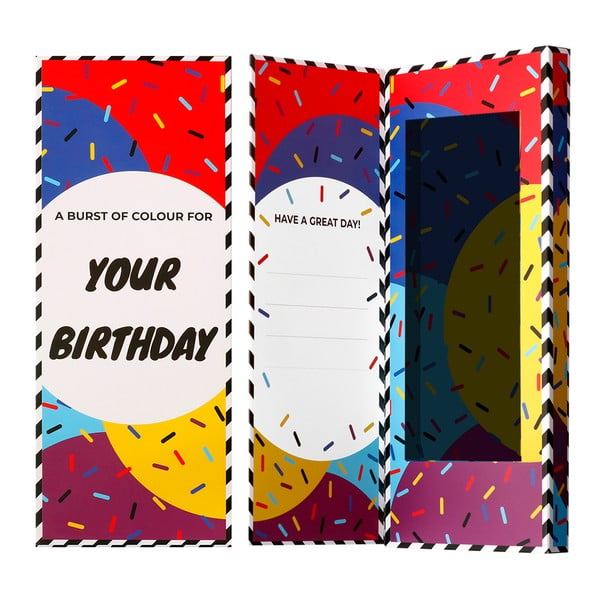 Poklon kutija za čarape Ballonet čarape sretan rođendan čarape kartice