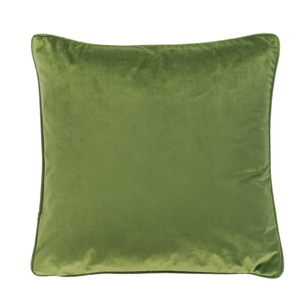 Tamnozeleni jastuk Tiseco Home Studio Velvety, 45 x 45 cm