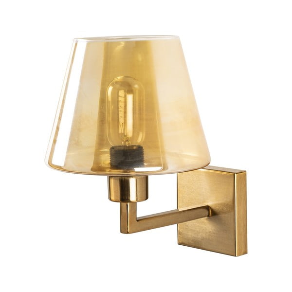 Zidna svjetiljka u zlatnoj boji Opviq lights Profil