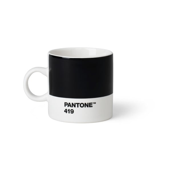 Crna šalica Pantone Espresso, 120 ml