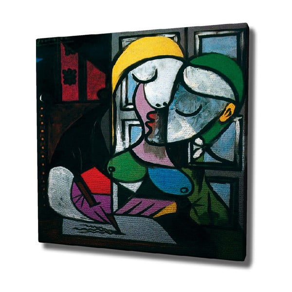 Zidna slika na platnu Picasso, 45 x 45 cm