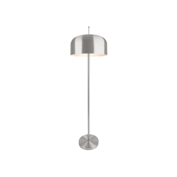Podna lampa srebrne boje Leitmotiv Capa, visina 150 cm