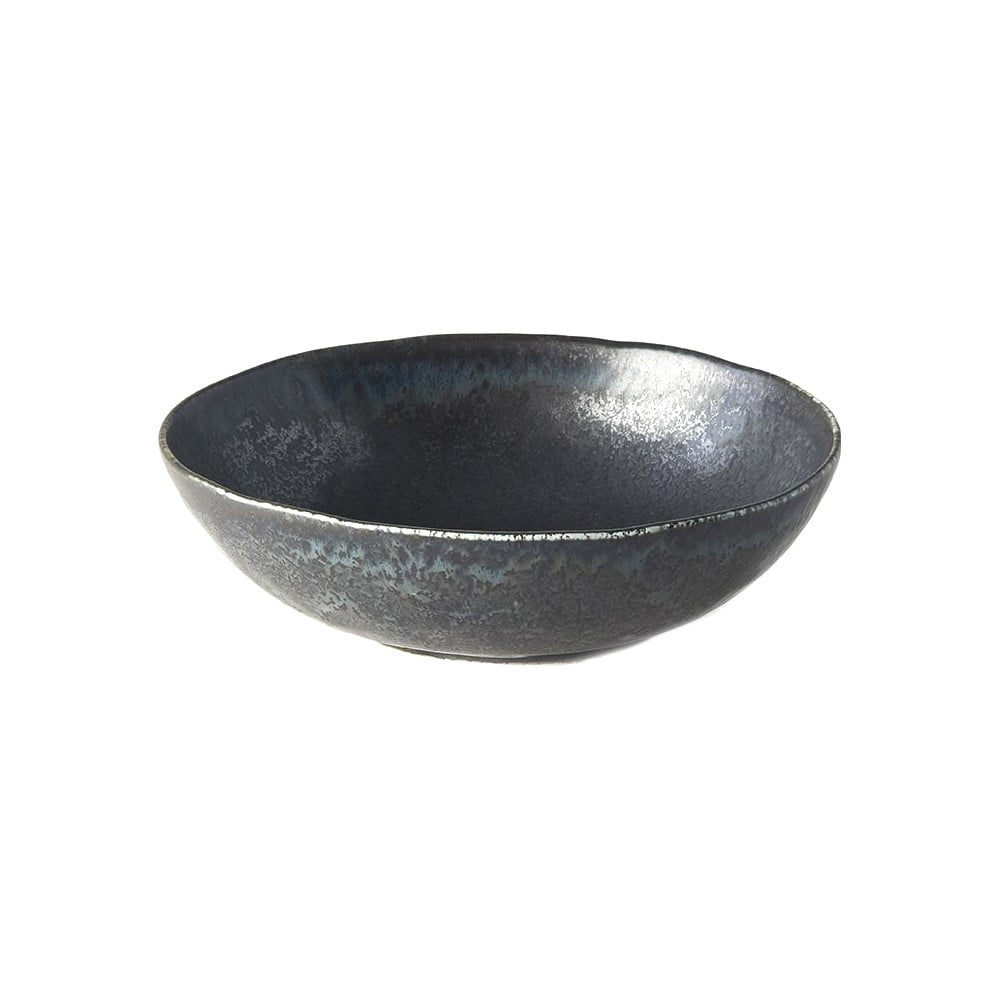 Crna ovalna keramička zdjela MIJ BB, ø 17 x 15 cm