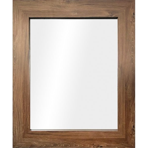 Zidno ogledalo u smeđom okviru Styler Jyvaskyla, 60 x 86 cm