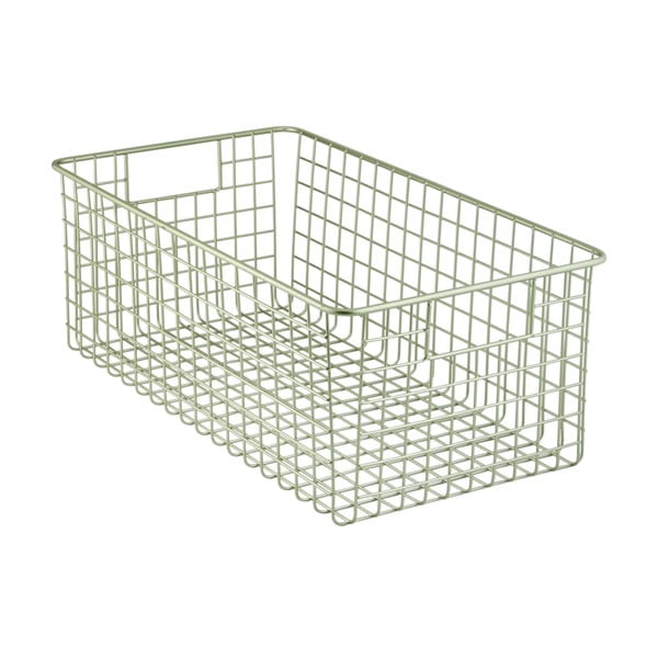 Metalna košarica za odlaganje iDesign Classico, 40,5 x 23 cm