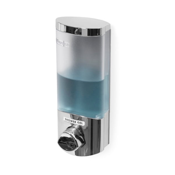 Dozirator za sapun u srebrnoj boji Compactor Uno, 360 ml
