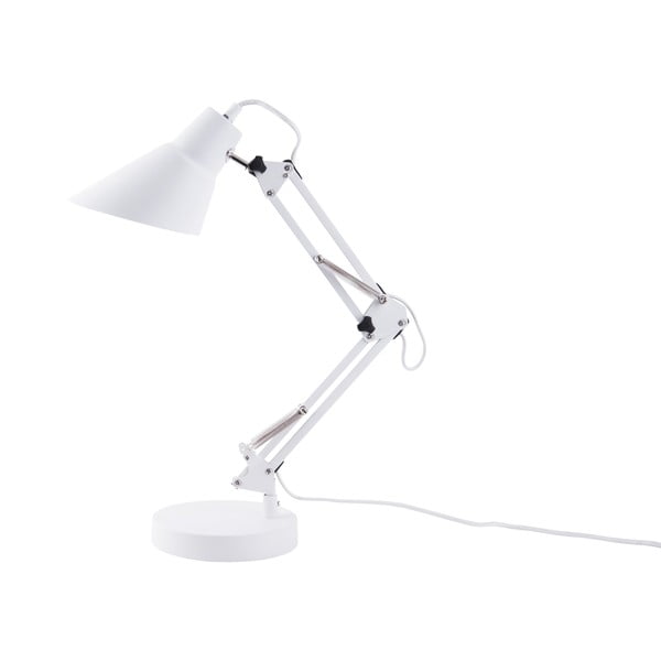 Bijela željezna stolna svjetiljka Leitmotiv Fit