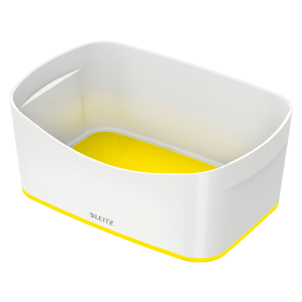 Bijelo-žuta kutija Leitz Mybox, 24,5 cm