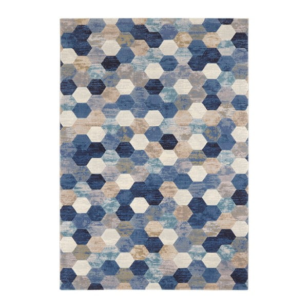 Plavo-krem tepih Elle Decor Arty Manosque, 160 x 230 cm