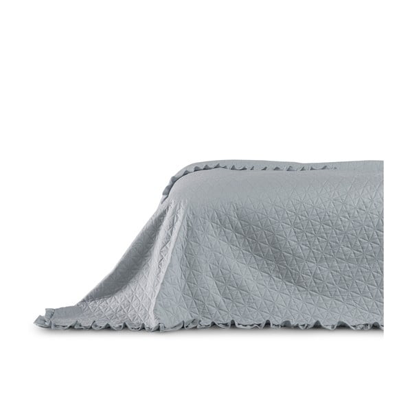 Sivi prekrivač AmeliaHome Tilia, 260 x 240 cm