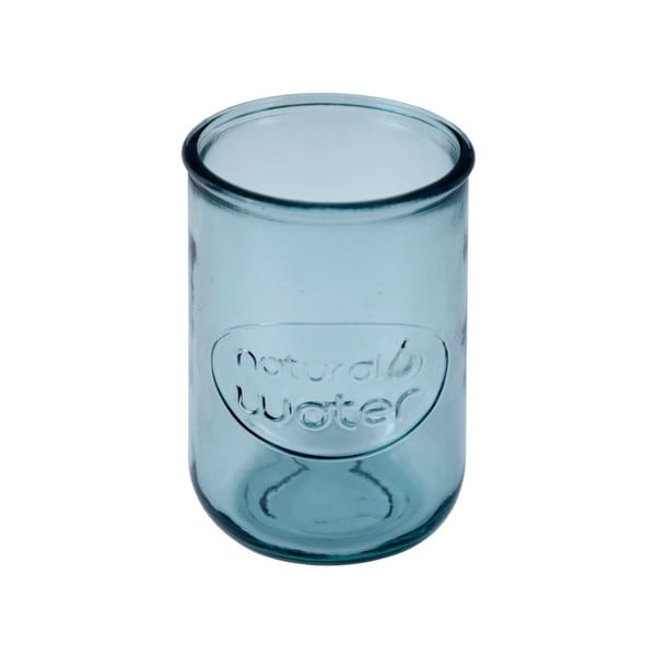 Plava čaša od recikliranog stakla Ego Dekor Water, 0,4 l