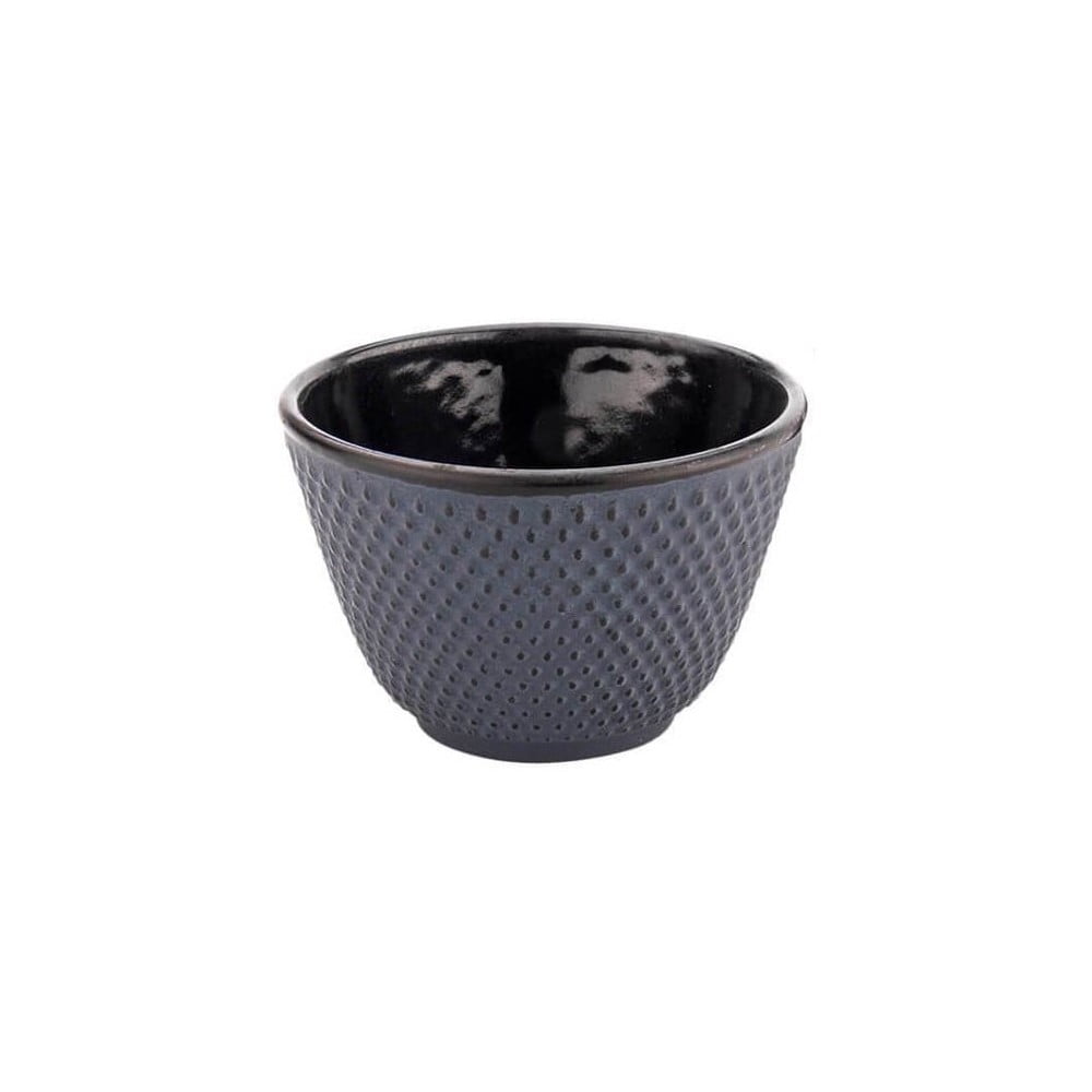 Set od 2 crne šalice za čaj od lijevanog željeza Bredemeijer Xilin, ⌀ 7,8 cm