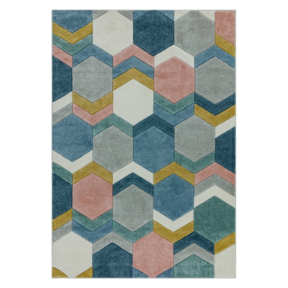 Tepih Asiatic Carpets Hexagon Multi, 120 x 170 cm