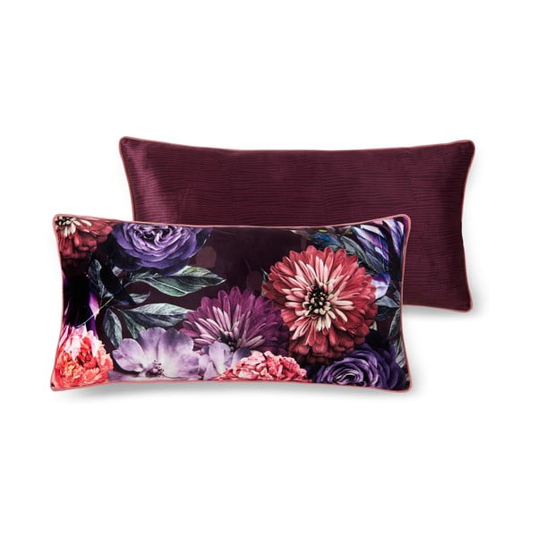 Ljubičasti ukrasni jastuk Descanso Bloomie, 30 x 60 cm