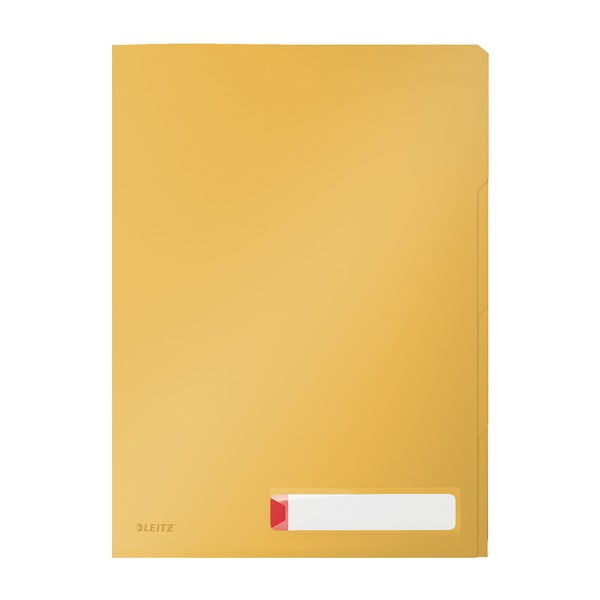 Žuti uredski fascikl za sortiranje Leitz Cosy, A4