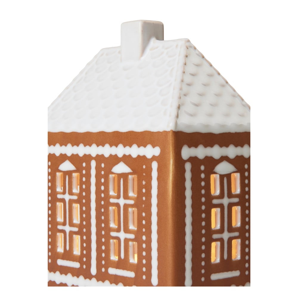 Glineni svijećnjak za svijeću lučicu Gingerbread Lighthouse – Kähler Design