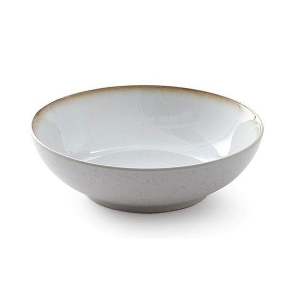 Krem zdjela za salatu od kamenine Bitz Basics Cream, ⌀ 24 cm