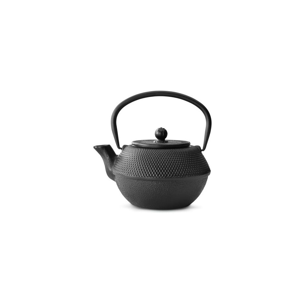Crni željezni čajnik sa cjedilom Bredemeijer Jang, 1,2 l
