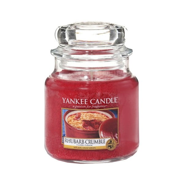 Mirisna svijeća Yankee Candle Crumble od Rabarbare, vrijeme gorenja 65-90 sati